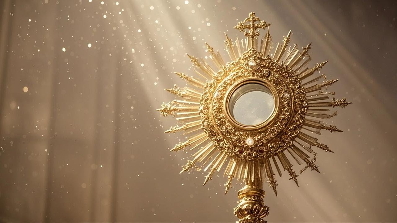 Five Minutes with Jesus in the Blessed Sacrament When Prayer Feels Distant 💬
