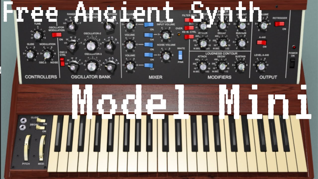 Free Ancient Synth - Model Mini by Elektrostudio (No Talking)
