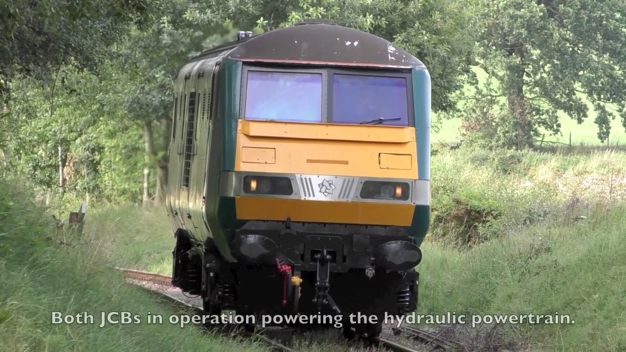 EX-DVT 82113 branch line trials at Bo'ness
