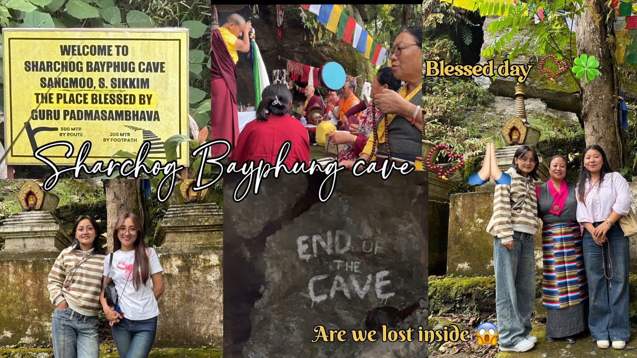 Sharchog  bayphung cave 📿🙏🏻 // lost in cave 😱 blessed 😇 #tibetanvlogger #cave #tibetan #travel 