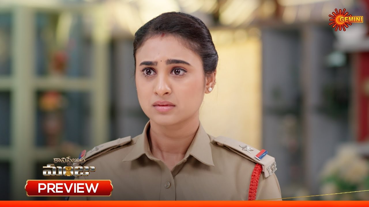 Constable Manju - Preview of the day | Watch full EP Sun NXT | 28 Jan 2026 | Gemini TV