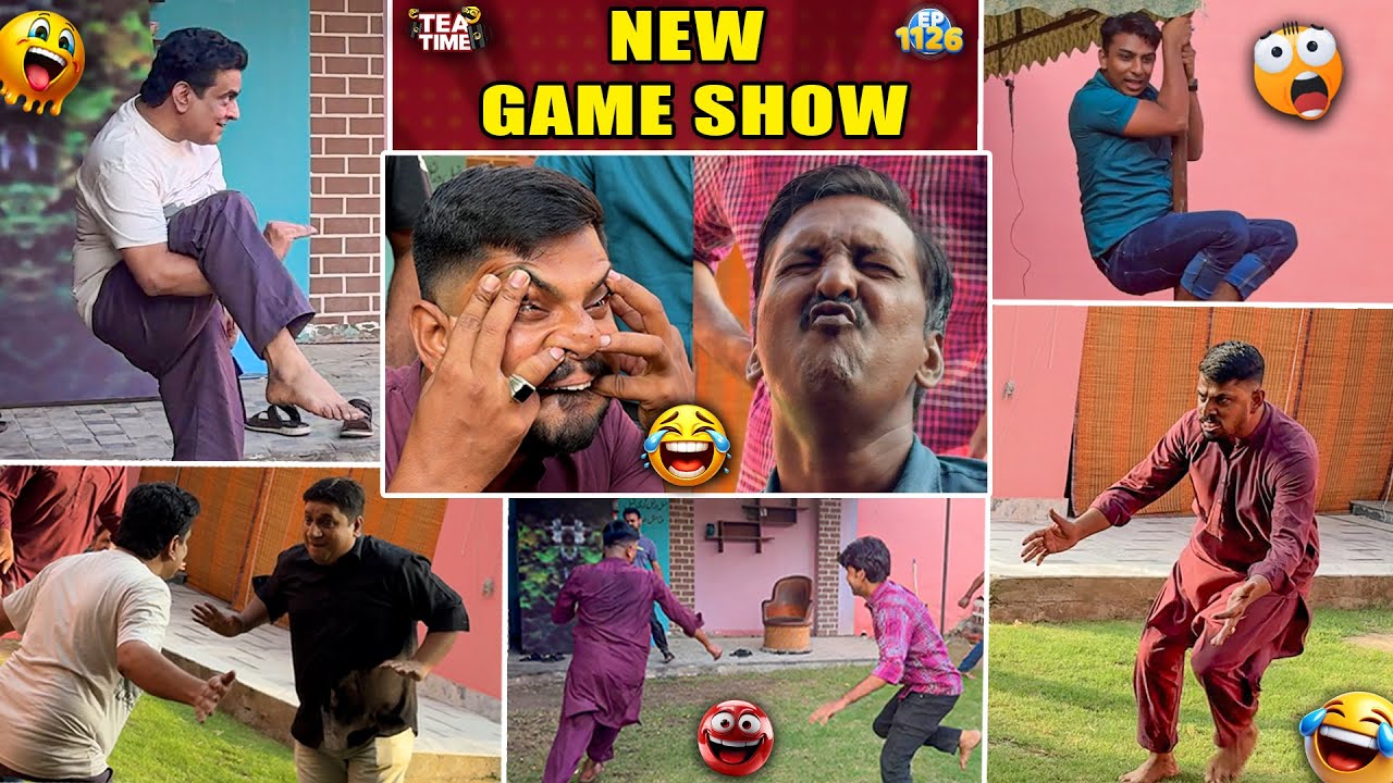 New Game Show Special 🎉| Sajjad Jani Tea Time Ep 1126