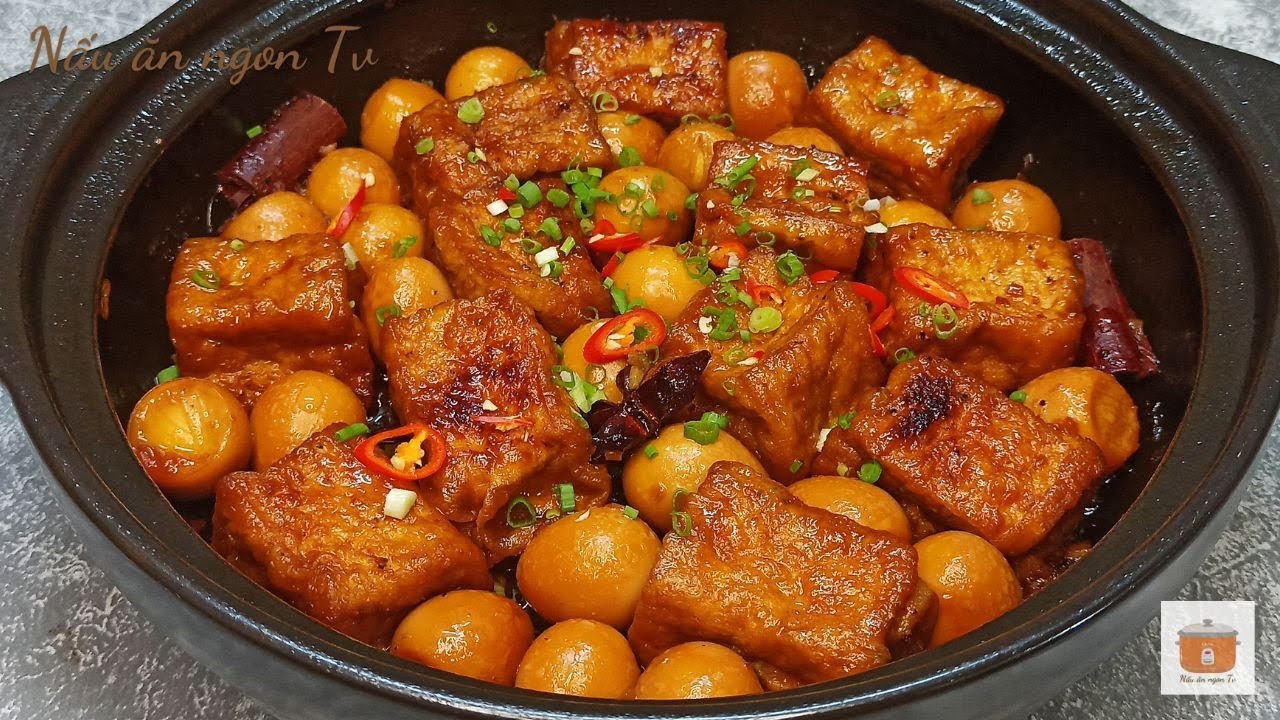 Ăn hết nồi cơm với  nồi ĐẬU HŨ KHO TRỨNG, ngon như THỊT KHO TÀU mà lại dễ làm