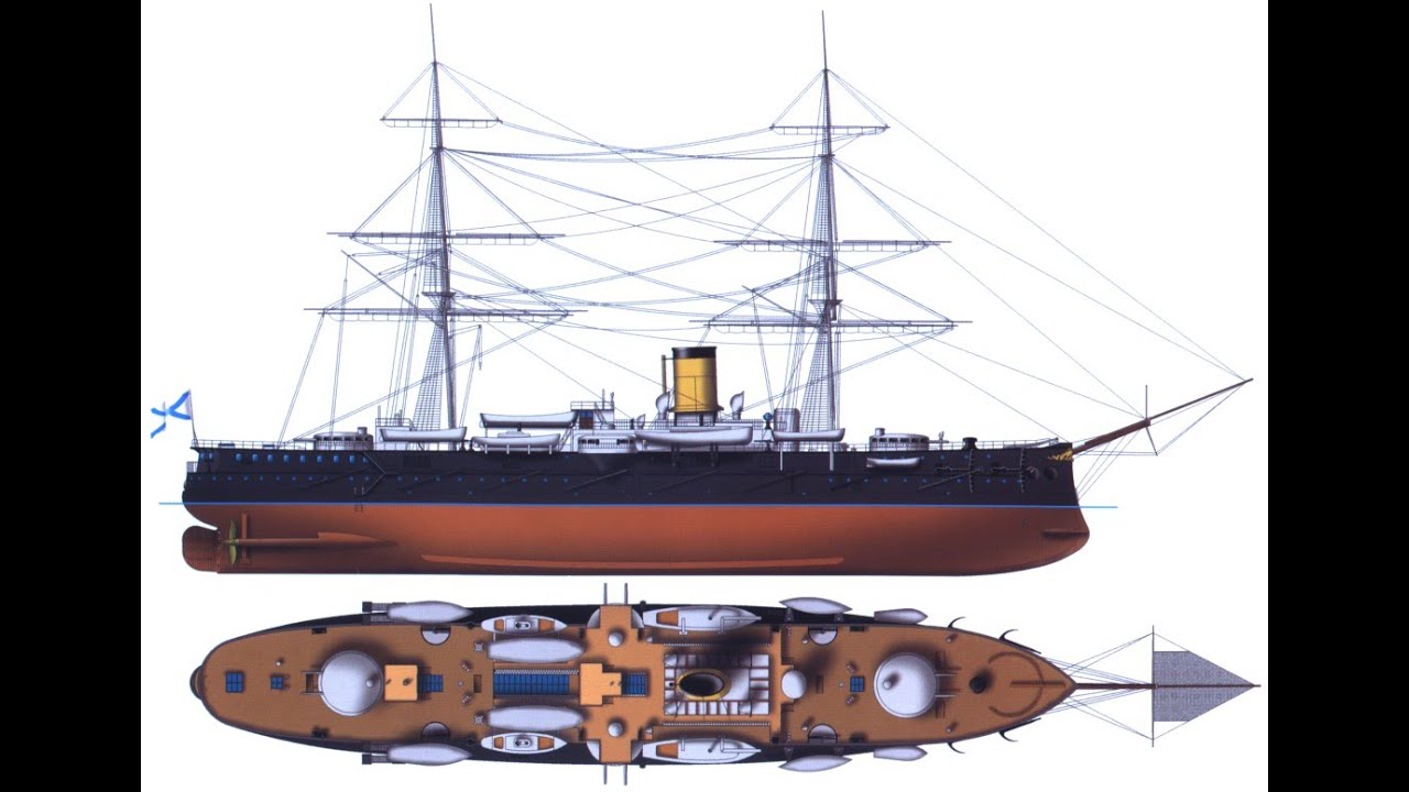 Броненосный крейсер “Адмирал Нахимов