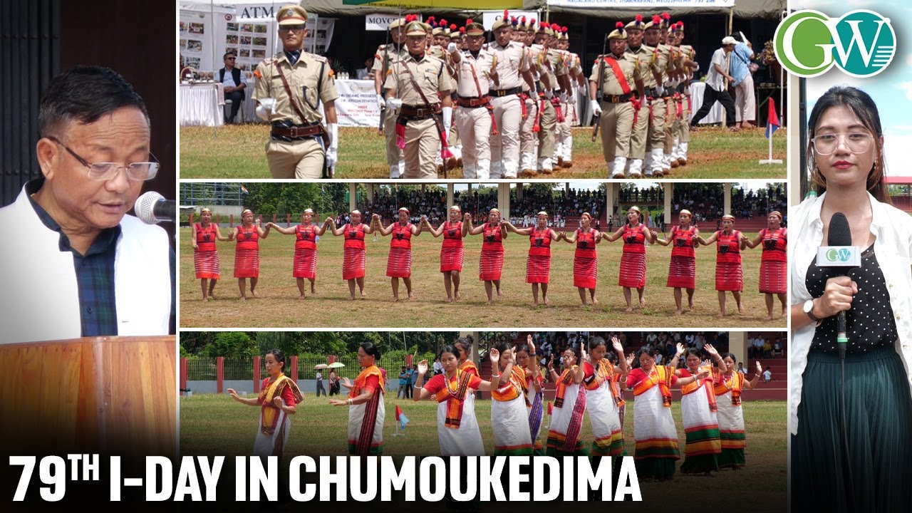 CELEBRATING INDIA'S FREEDOM: 79TH I-DAY IN CHUMOUKEDIMA