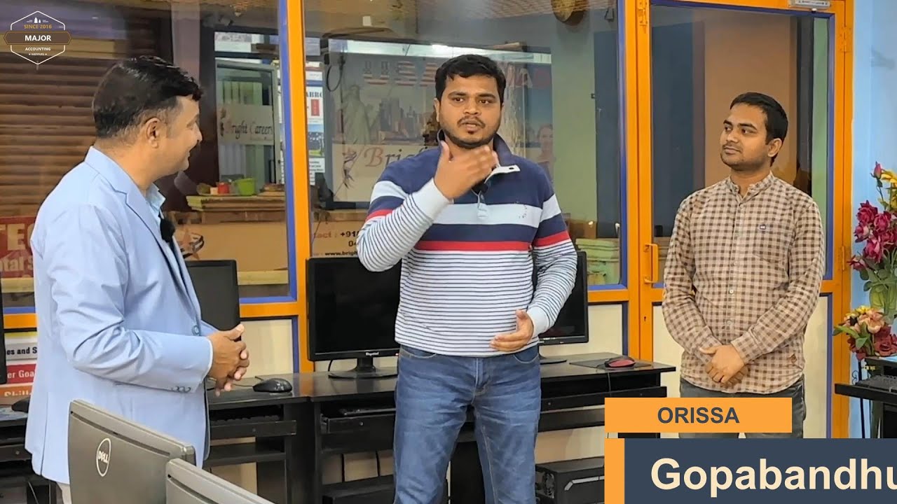 Gopabandhu CMA – Orissa + 6 Years Exp | Nitesh - Bihar 6 Years Exp | Accounting Training Review