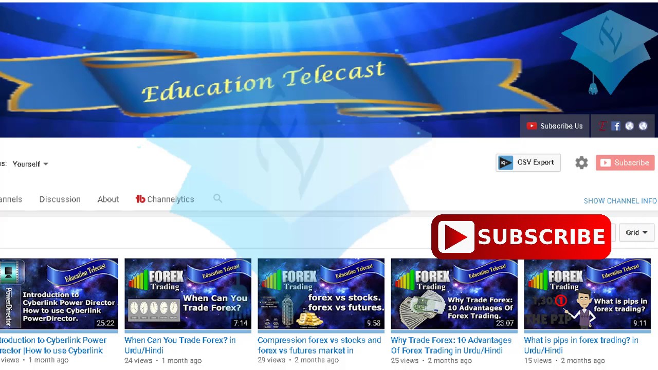 Education Telecast announcement.