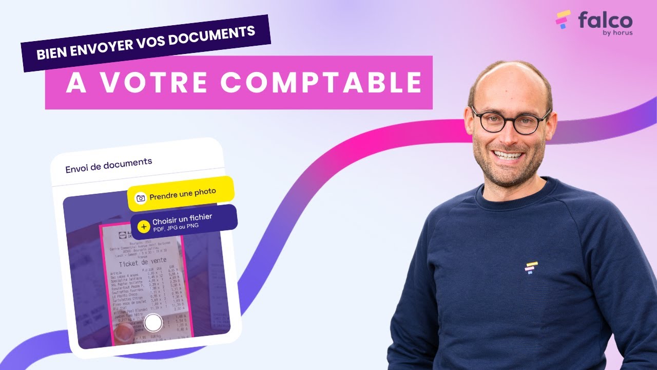 Falco - Bien importer et envoyer vos documents à votre comptable