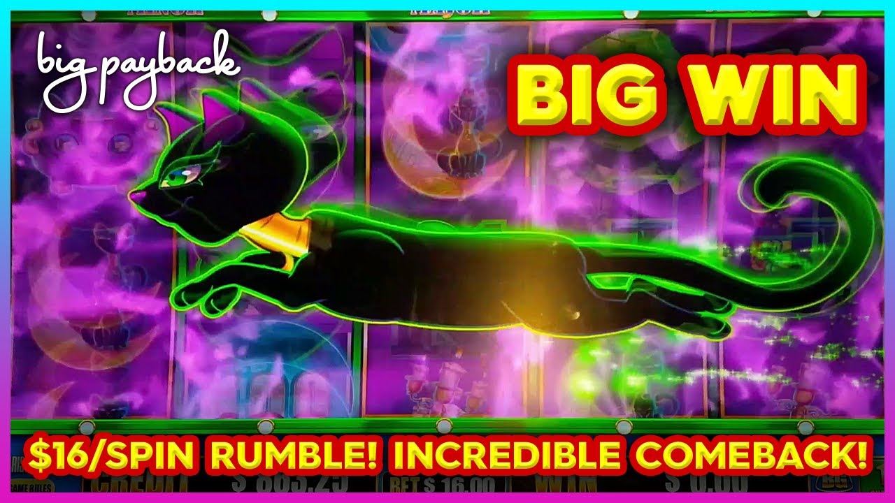 $16/SPIN RUMBLE! Karma Kat Slots - INCREDIBLE COMEBACK!