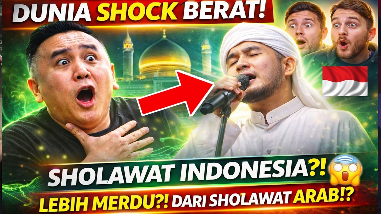 Reaksi Dunia Saat Dengar Sholawat Indonesia… Mereka Benar-Benar Shock!