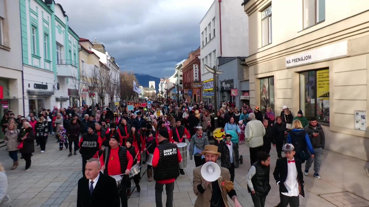 13.2.2026 Martin - Fašiangový karneval.