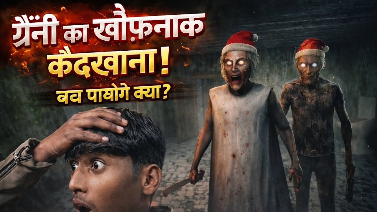 Granny gameplay full escape hastag viral || granny ke kedkhane se kese Bach payenge 😰😰