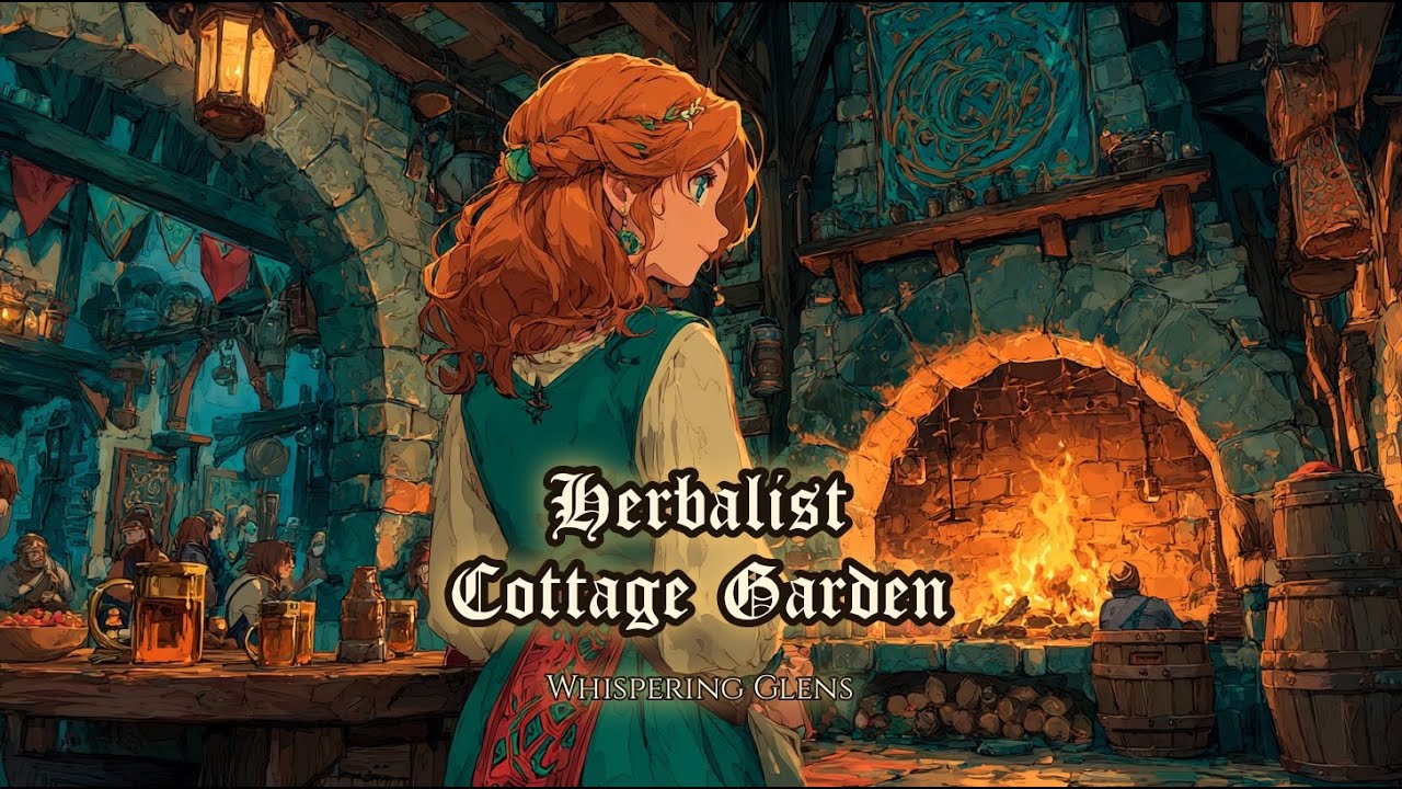 Elven Harper Enchanted Forest | Relaxing Medieval Fantasy Music for Sleep & Focus