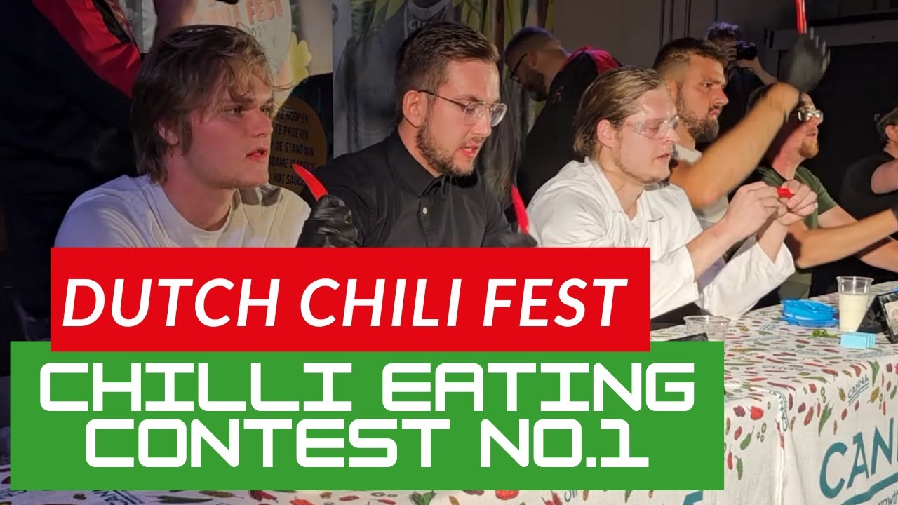 Chilli Eating Contest - Dutch ChiliFest 2023 - Competition No.1