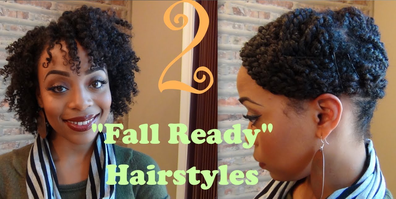 A Defined "FALL Ready" Hairstyle w/ a Protective Style to Match!