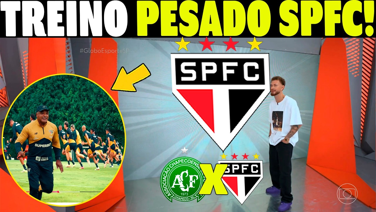 GLOBO ESPORTE SÃO PAULO! DIA MOVIMENTADO NO SPFC! TREINO PESADO DE ROGER MACHADO! NOTICIAS SÃO PAULO