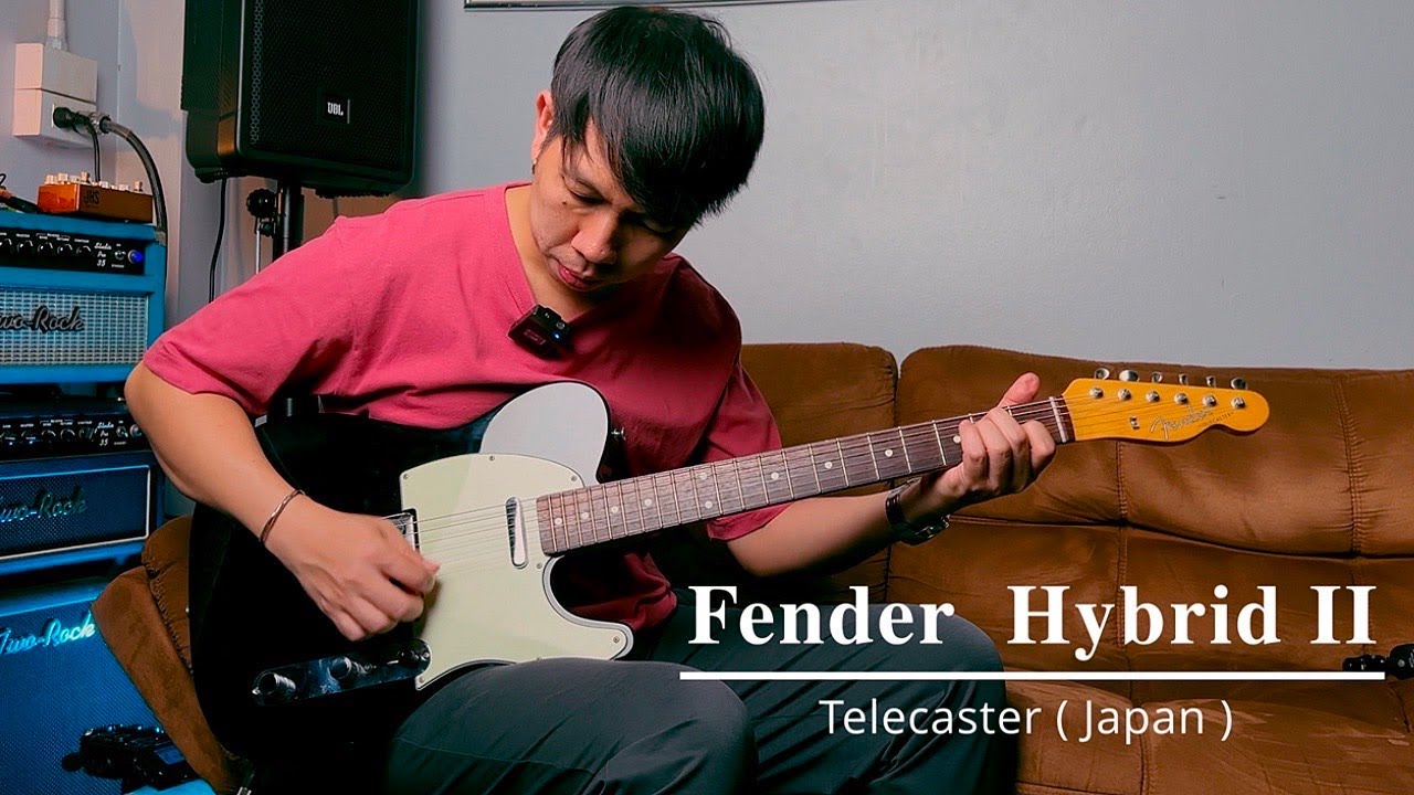 Fender  Hybrid ii Telecaster  By Guitarcoach Shop
