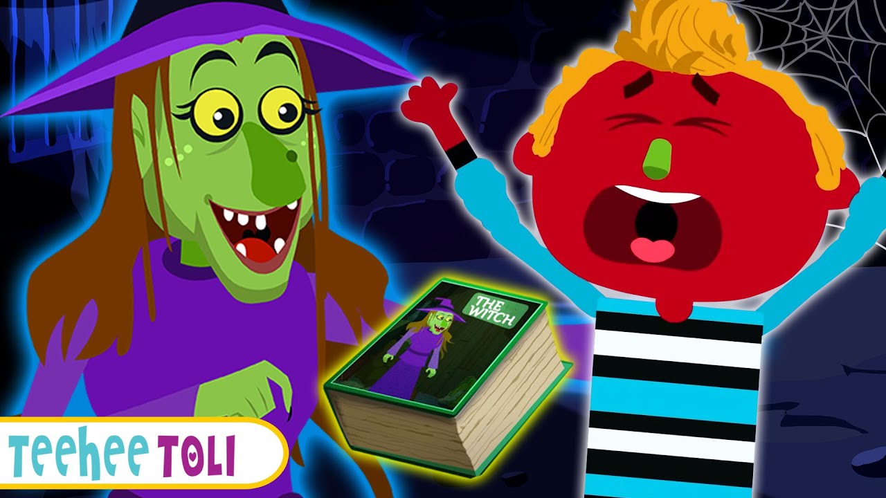 Ek Darawni Dayan Thi  एक डरावनी डायन थी + More Spooky Scary Nursery Rhymes | Teehee Toli