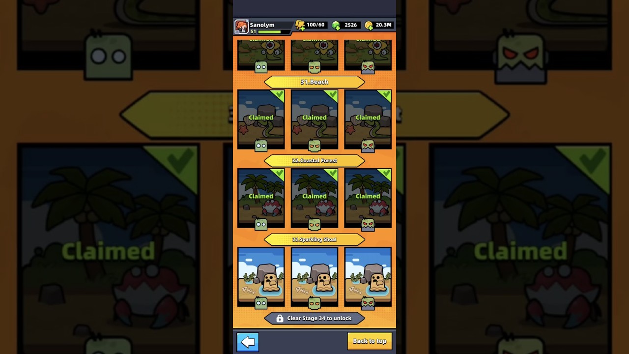 Survivor.io – Sparkling Shoal Main Challenge 1