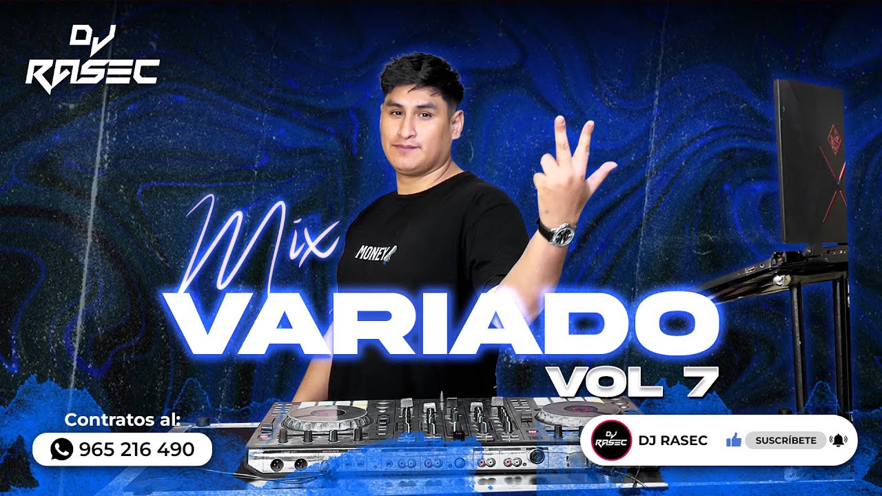 MIX VARIADO 2025 (REGGAETON, SALSA, CUMBIA, BACHATA) | DJ RASEC 🎉💥