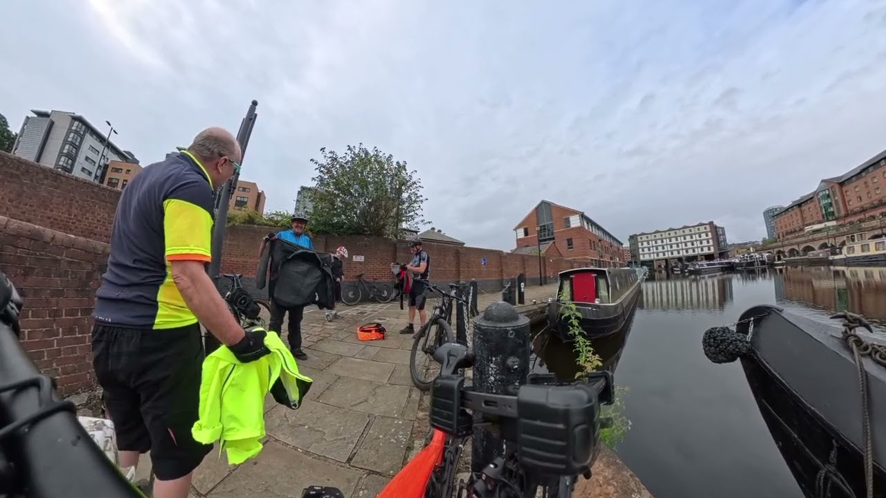 MTB ride through Rother Valley to the Sheffield Canal and on to Rotherham