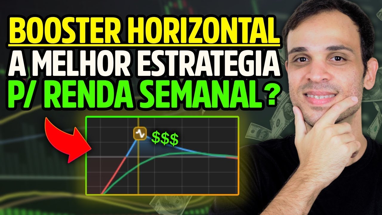 Como eu Ganho Dinheiro com OPÇÕES SEMANAIS (montei o BOOSTER HORIZONTAL na prática)