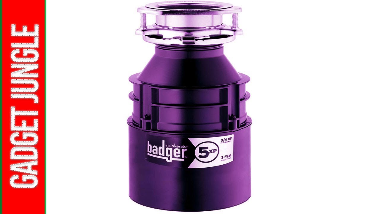 Best Garbage Disposal 2021 - InSinkErator Badger 5XP Review