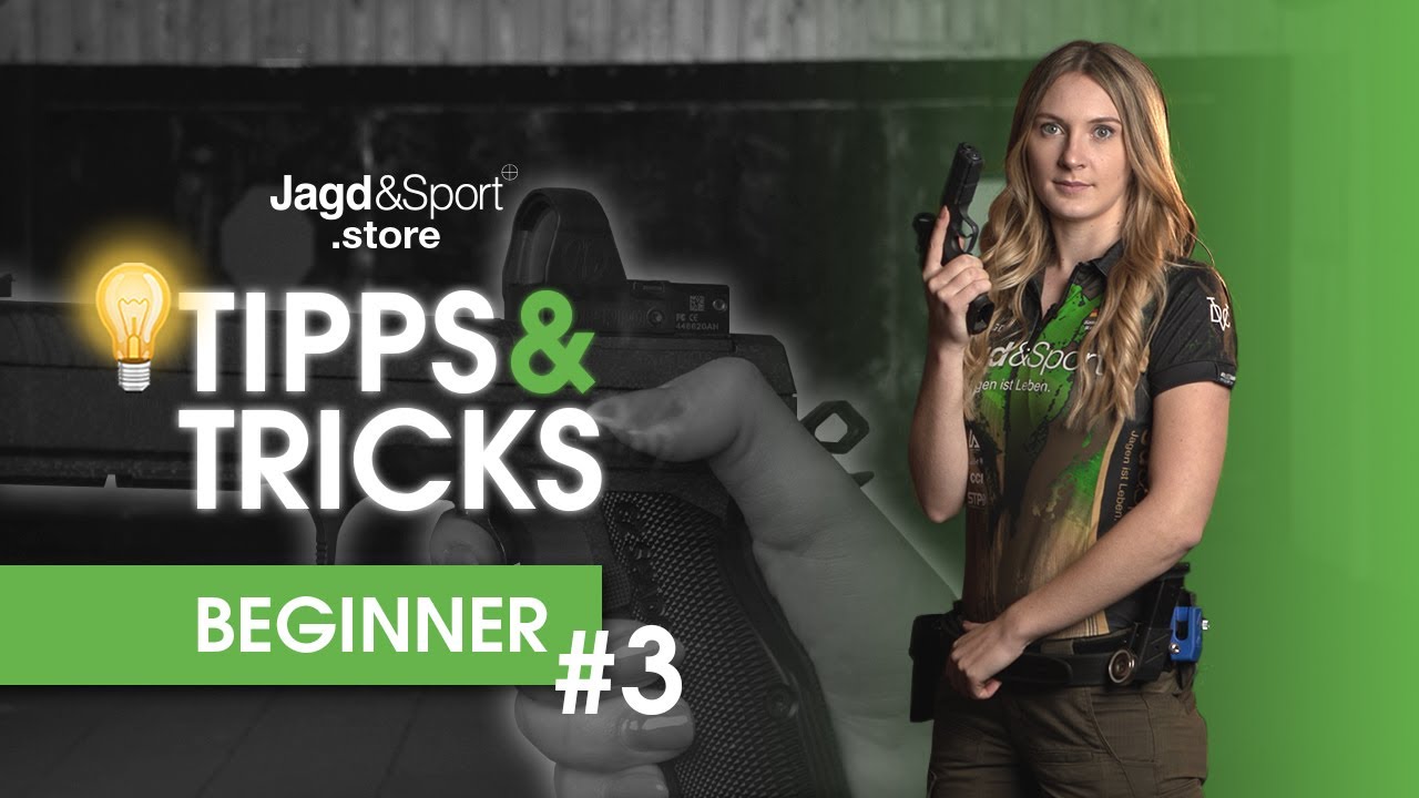 Warum treffe ich nicht? Richtig abziehen beim Pistolen Schie&szlig;en -  JAGD & SPORT Tipps&Tricks Nr. 3