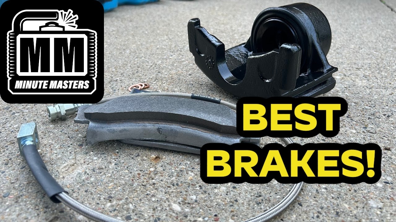 Convert to 92 Bronco Brake Calipers & Install Stainless Steel Braided Brake Lines | 1995 Ford F150