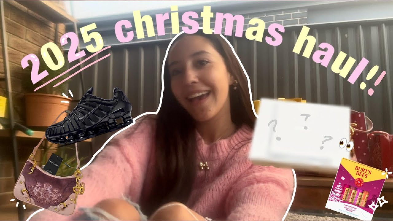 🎅🏼WHAT I GOT FOR XMAS 2025🎄! *vlogmas day 7&8