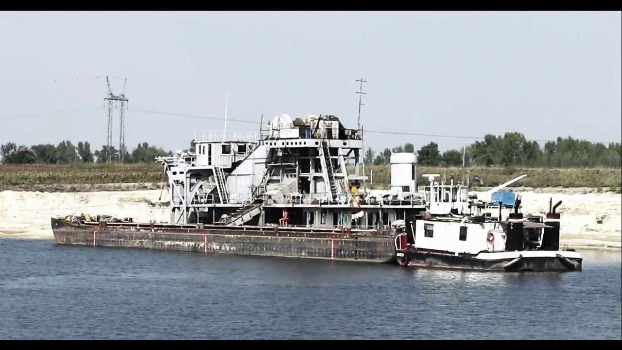 www.foka.info.hu / KK 0211 vedersoros kotró - Vandor / Baggermolen / Bucket Dredger / землечерпалка
