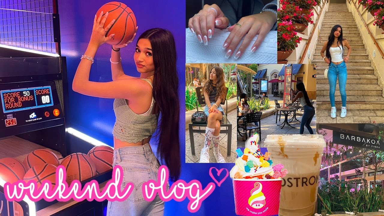 WEEKEND IN MY LIFE😝*shopping, nails, night out & more!*🛍💅🏼
