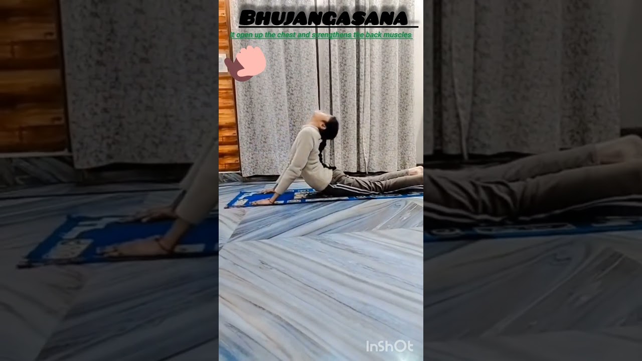 Bhujangasana, or Cobra Pose 🌟! 