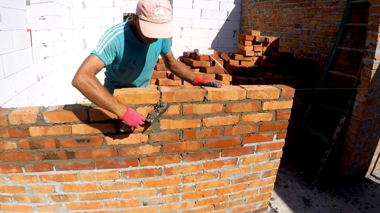 Кирпичная кладка от каменщика ЭКСТРА-КЛАССА!