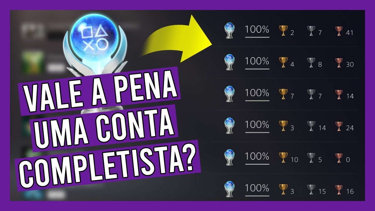 VALE A PENA CRIAR UMA CONTA COMPLETISTA?