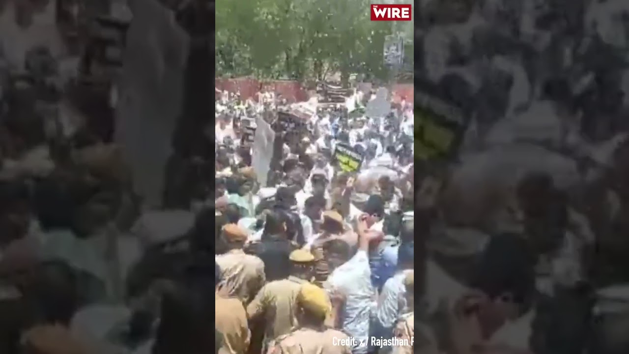Water Cannon: Opposition Demands Resignation of Education Minister over NEET Paper Leak