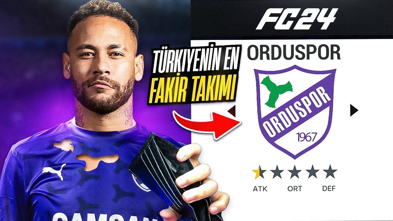 TÜRKİYENİN EN FAKİR TAKIMI İLE REBUİLD YAPTIM ! EA FC 24 REBUİLD