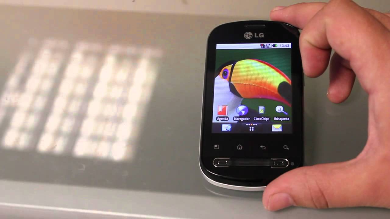 LG optimus ME p350 unboxing y primera vista de un economico android