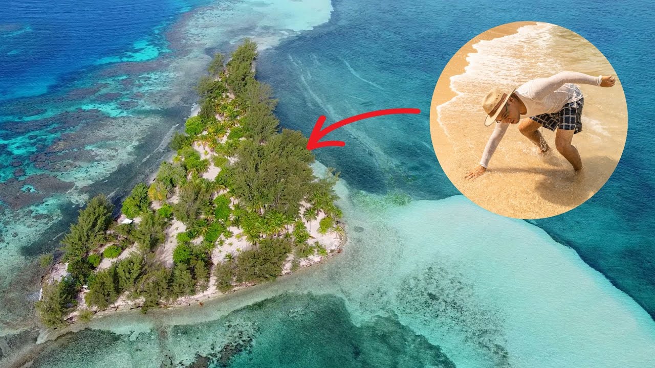 ATRAPADO en una ISLA DESIERTA de HONDURAS 🏝️🇭🇳