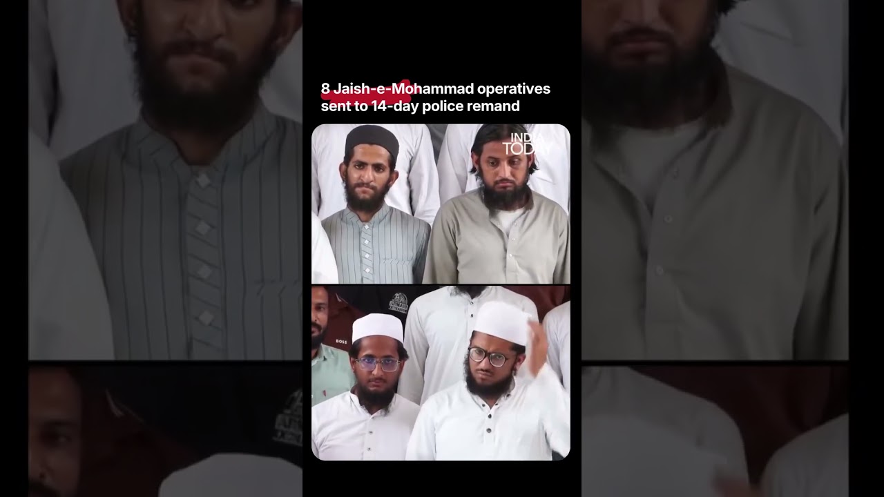 Breaking News: 8 JeM-Linked Accused Sent To 14-Day Police Remand In Gujarat Terror Network Case