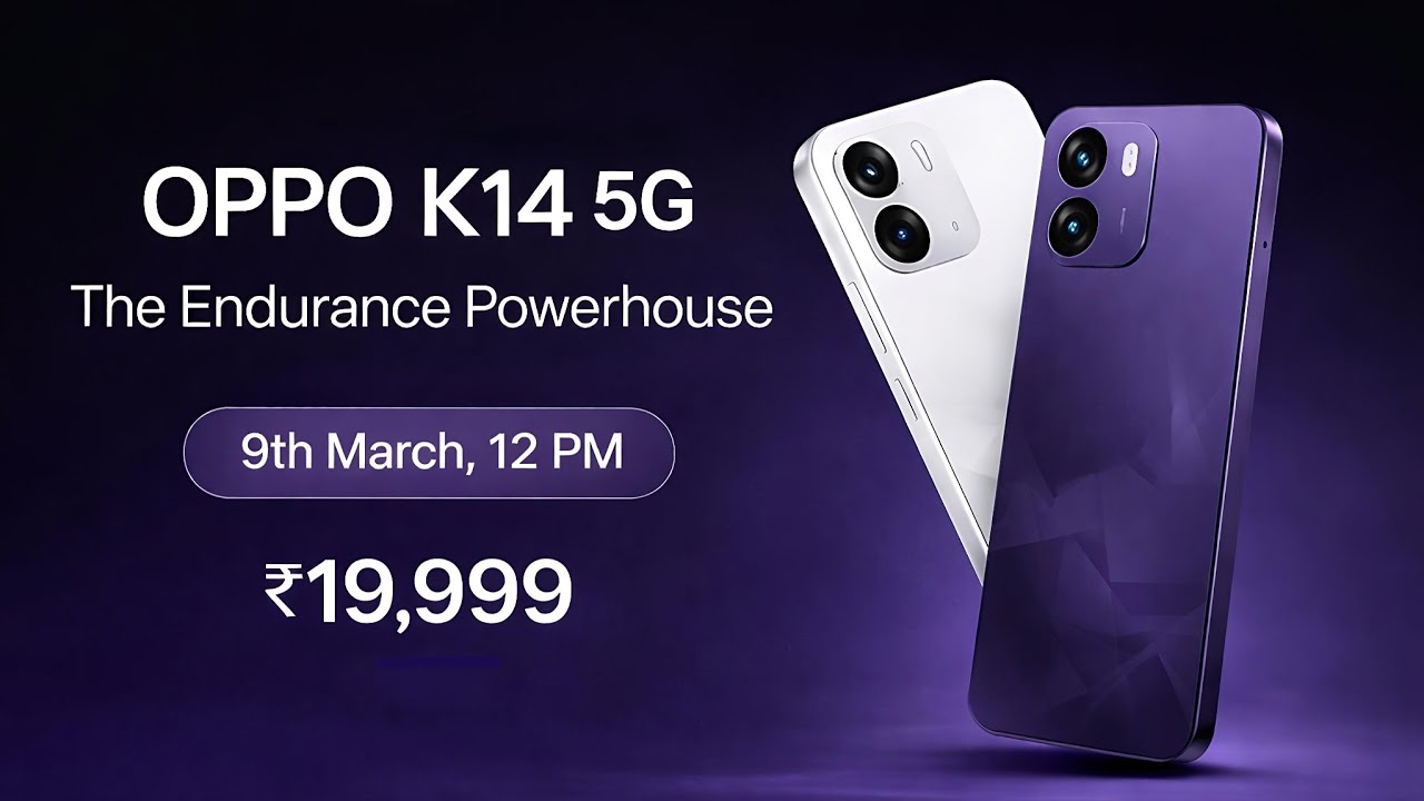 OPPO K14 5G Full Review 2026 | 7000mAh Battery Beast | Dimensity 6300 | 50MP Camera & 120Hz AMOLED