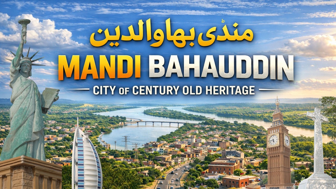 Mandi Bahauddin City | 4K Cinematic Documentary | Punjab’s Heart of Heritage | #mandibahauddin 