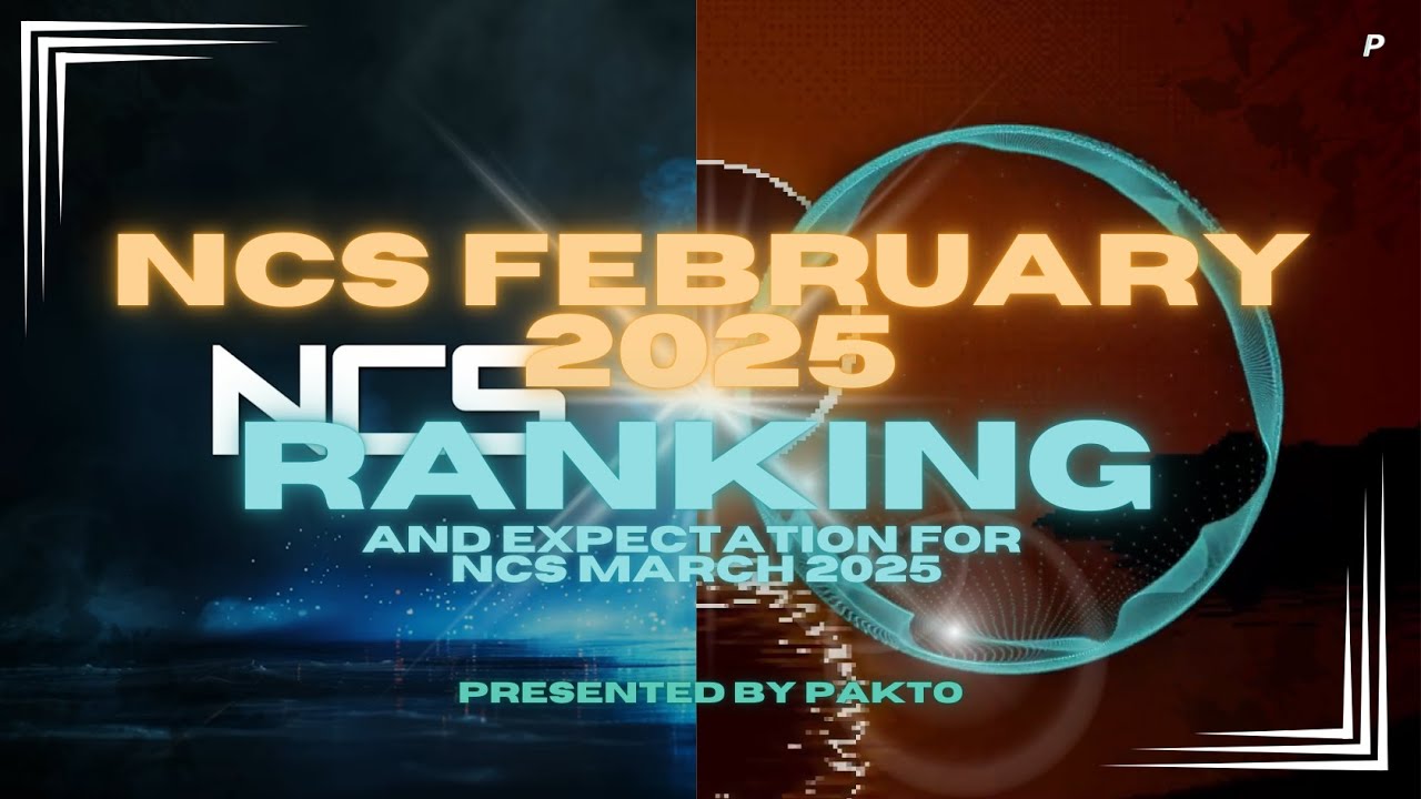 RANKING NCS FEBRUARY 2025 and expectation for March NCS Releases (MARCH2025) [NCS Ranking]