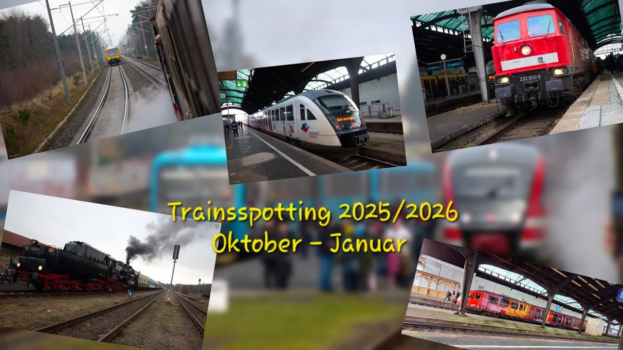 #Trainspotting #September 2025 bis #Januar 2026 #Trilex, #ODEG, #Sonderzüge #WFL, LDC, #PRess, #OSEF