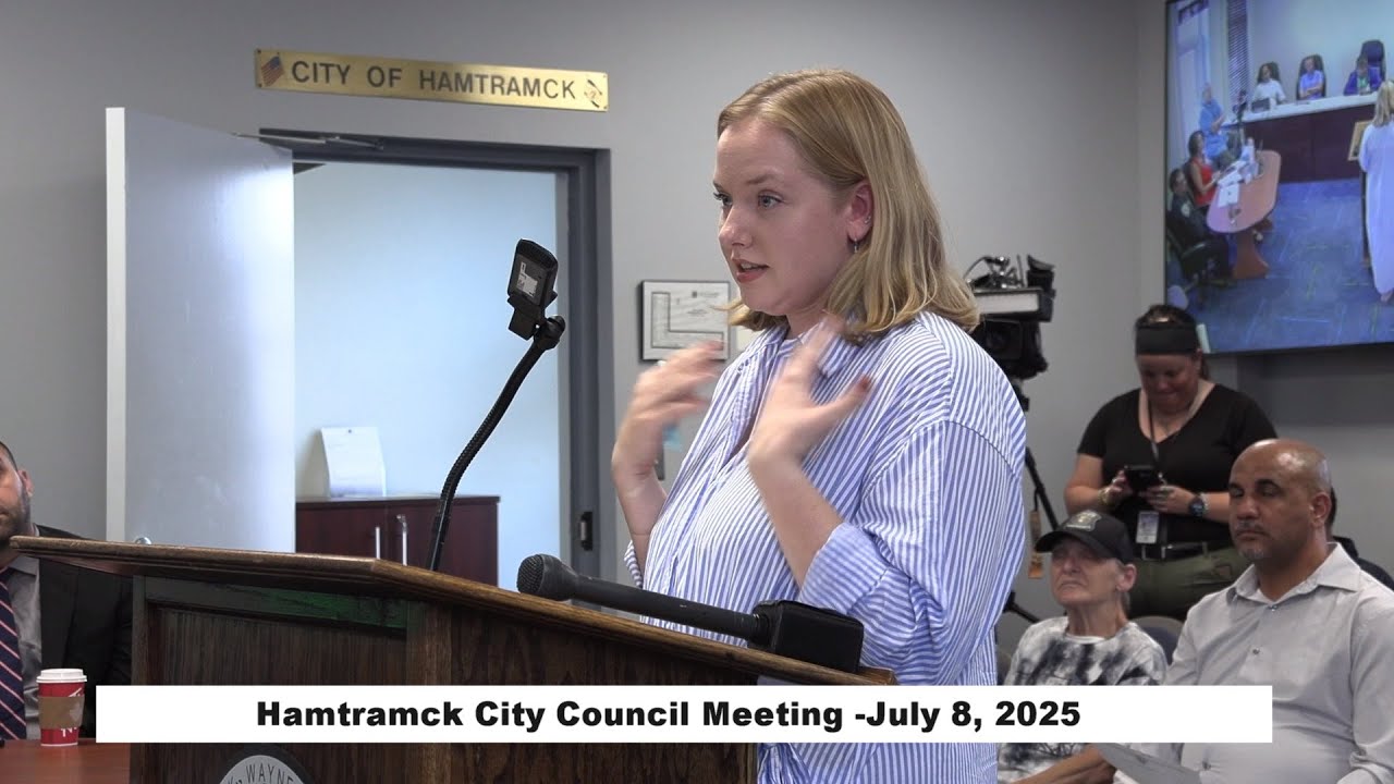 Hamtramck City Council Meeting - July, 8 2025