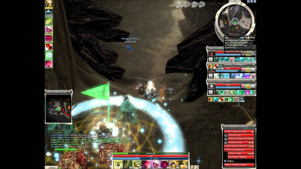 Guild Wars Eye of the North Dungeons Walkthrough #2 Rragar's Menagerie (1/3) [Hard Mode]
