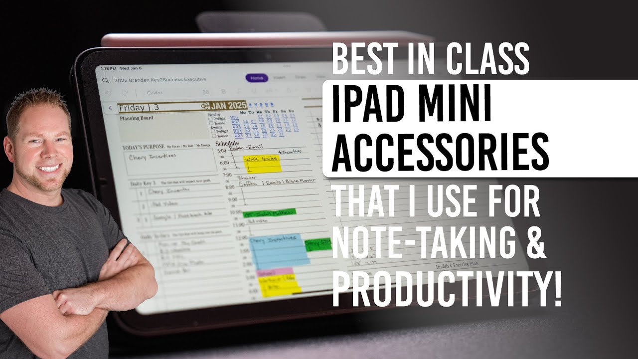 What Accessories I use with the iPad Mini in 2025 for Note-Taking