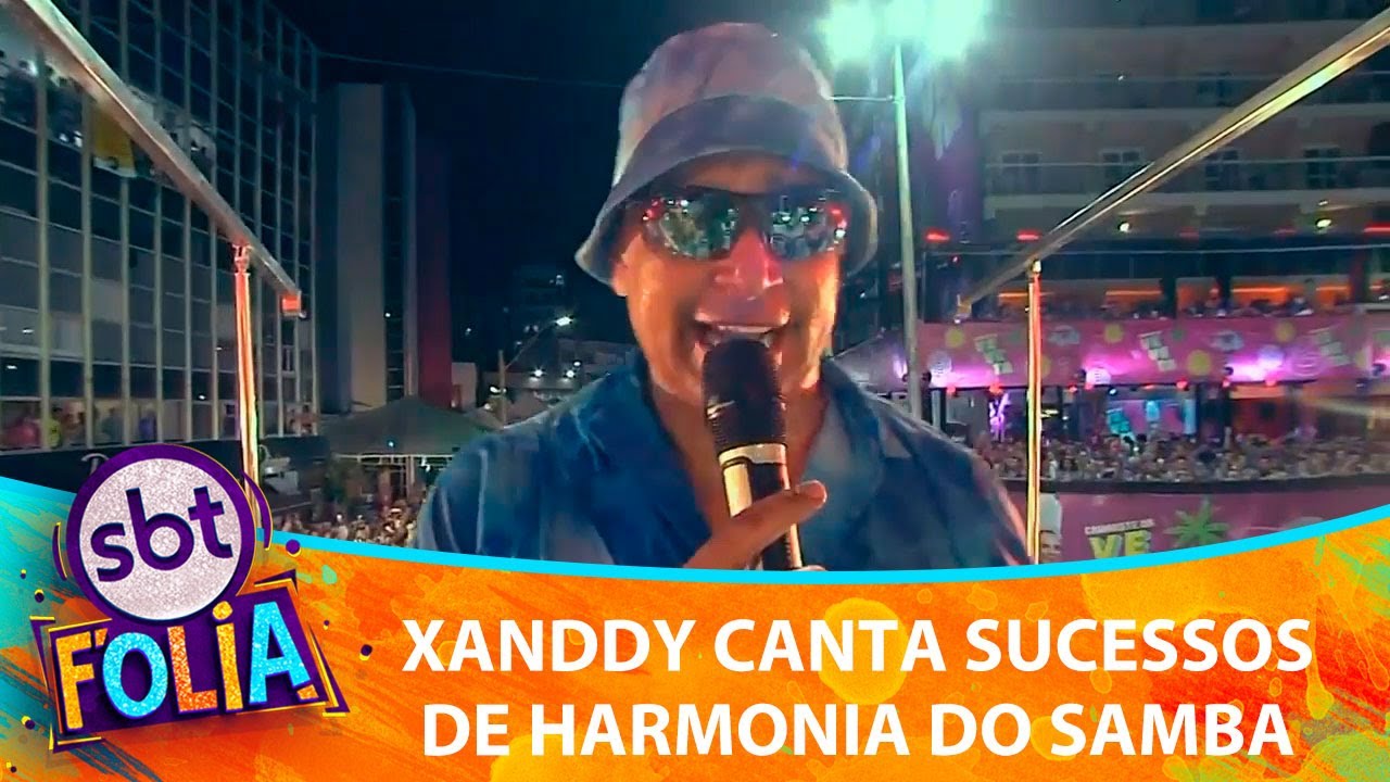 Xanddy canta sucessos de Harmonia do Samba | SBT Folia 2020