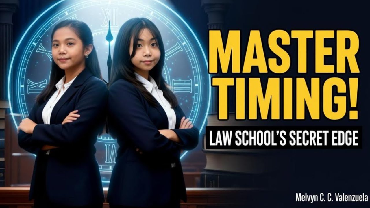 THE SECRET LAW SCHOOL SKILL THAT NO ONE TEACHES: TIMING! | The Art of Smart Tactics