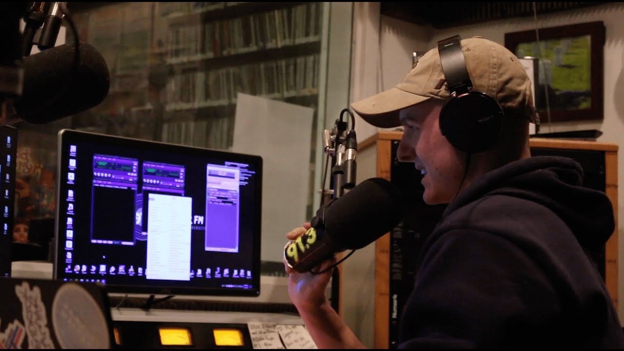 Student hosts at WLVR radio station find their voices on air
